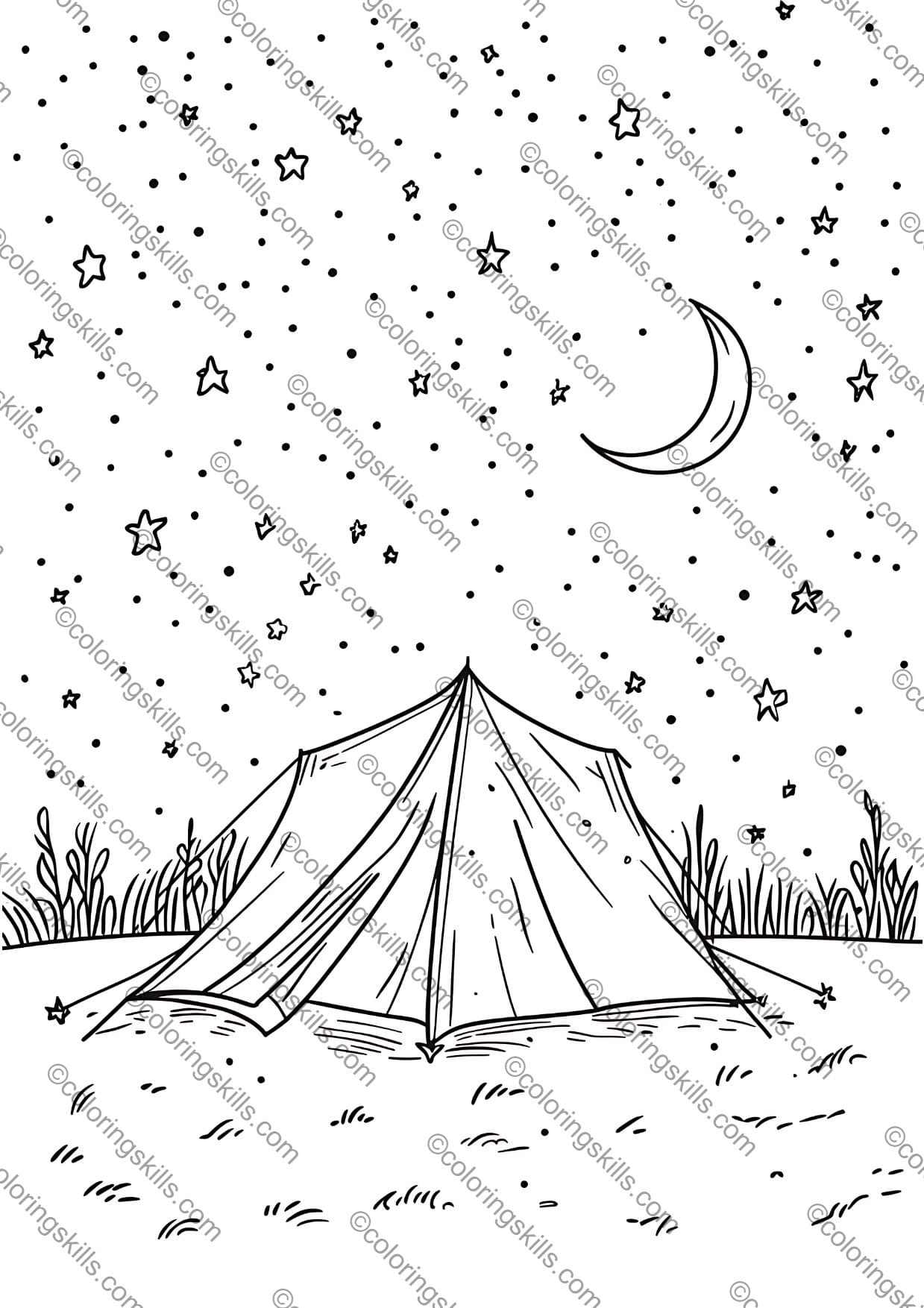 early childhood education coloring page 3 years old