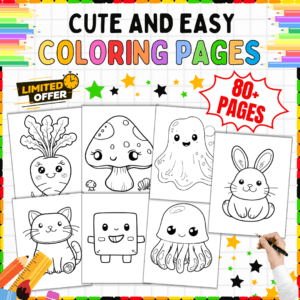 80-Easy-Coloring-Pages-Printable-Coloring-Sheets-PreK-2nd-Grade-Art-Activities-