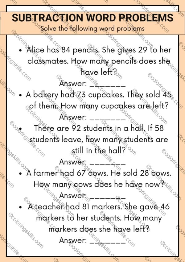 addition and subtraction word problems, 2nd grade math worksheets, math problems within 100, educational resources, math practice, problem-solving skills, critical thinking, real-world math, math activities, homeschooling, classroom activities, math curriculum, addition, subtraction, word problems, 2nd grade, math worksheets, educational, problem-solving, critical thinking, real-world, math practice, homeschooling, classroom, curriculum