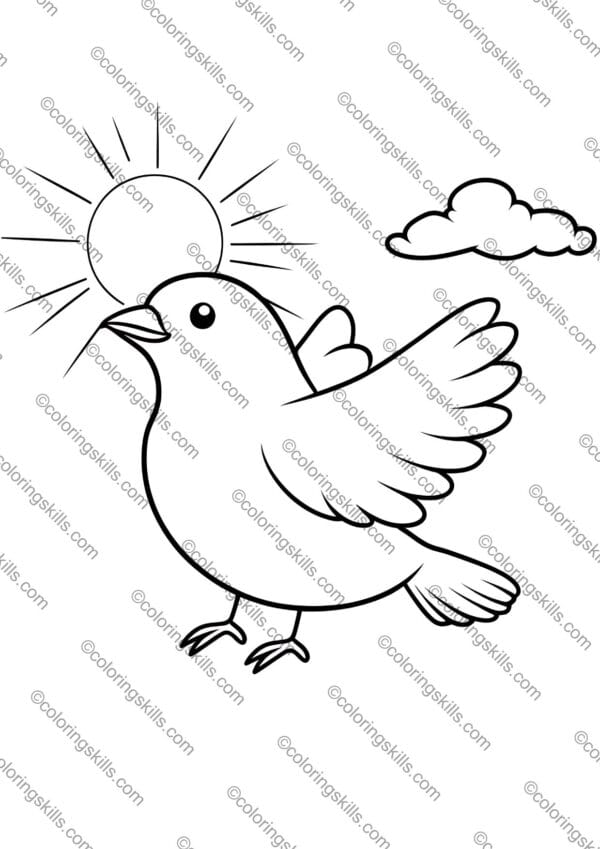 Pigeon Coloring Pages, Bird Activity, Bird Coloring Pages, Printable Coloring Pages, Nature Coloring Book, Bird Enthusiasts, Art Therapy Coloring, coloring pages, pigeon art, bird lovers, printable coloring sheets, mindfulness activity, birdwatching, art therapy, pigeon printables, nature coloring, stress relief coloring