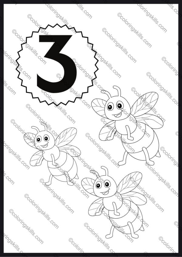 Count and Color: Numbers 1-10 Activity Book - Engaging 14-Page Printable PDF for Early Learners