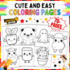 Give students a creative break with 70+ easy-to-color pages, perfect for all grade levels! These simple, engaging designs offer a stress-free way to enjoy art—ideal for classrooms, homeschooling, or just-for-fun moments at home. What's Inside: PDF with 70+ unique pages featuring animals, nature, foods, and more Age-friendly designs for effortless coloring and relaxation Printable for solo or group activities +70 Easy Coloring Pages. Printable Activity for All Grades Stress-Free Art Fun