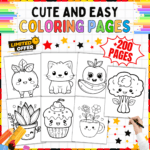 +200 Easy Coloring Pages Bundle, coloring pages for all ages, printable coloring pages, beginner-friendly coloring bundle, stress-relief coloring, creative coloring PDF, animal coloring pages, mandala coloring, educational coloring pages, coloring therapy, downloadable coloring pages, kids coloring activities, mindfulness coloring, relaxation coloring pages, family coloring bundle, printable PDF coloring