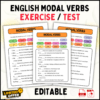 business English, modal verbs, grammar worksheet, English communication, ESL resources, professional English, PDF download, editable PowerPoint, answer key, language learning