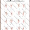 Finger Addition Worksheet, Math Worksheets for Kids, Visual Learning Math, Interactive Addition Practice, Addition Worksheets PDF, Counting Fingers Math, Early Math Skills, Illustrative Addition Worksheet, Kindergarten Math Resource, Addition for Beginners