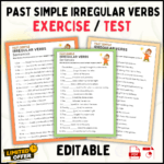 Past Simple, Irregular Verbs, English Grammar Worksheets, Fill-In Activity, Verb Practice PDF, Editable Grammar Worksheet, Past Tense Practice, ESL Teaching Resource, Self-Study English Worksheets, Homeschooling Grammar, grammar worksheets, past simple irregular verbs, verb worksheets pdf, editable ppt grammar worksheets, English fill-in-the-blank, ESL resources, printable grammar worksheets