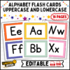 alphabet flash cards uppercase and lowercase, alphabet learning cards, printable flash cards, alphabet recognition, preschool alphabet practice, uppercase lowercase cards, ABC flash cards, alphabet teaching tools, editable alphabet cards, free resources, early literacy flash cards, Alphabet Learning, Flash Cards, Uppercase and Lowercase, Preschool Education, Early Literacy, Printable Flash Cards, ABC Practice, Classroom Resources, Editable Flash Cards, Homeschool