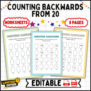 counting backwards, counting backwards from 20, math worksheets, kindergarten math, preschool math, first grade math, number sequencing, subtraction skills, printable worksheets, digital worksheets, interactive learning, early childhood education, homeschool resources, educational activities, math games, number sense, counting backwards, math worksheets, kindergarten, preschool, first grade, number sequencing, subtraction, printable, digital, interactive, homeschool, education, learning, games, number sense, counting backwards from 20 worksheets, pdf, ppt