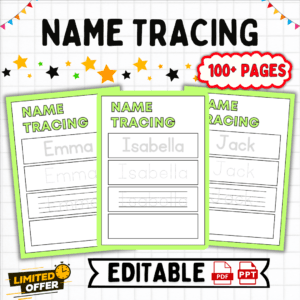 name tracing editable, personalized tracing worksheets, editable name tracing sheets, handwriting practice, kids learning tools, preschool handwriting, fine motor skills practice, educational tracing worksheets, customizable worksheets for kids, early learning tools, name tracing editable, handwriting practice, personalized worksheets, kids educational tools, customizable learning resources, preschool tracing worksheets