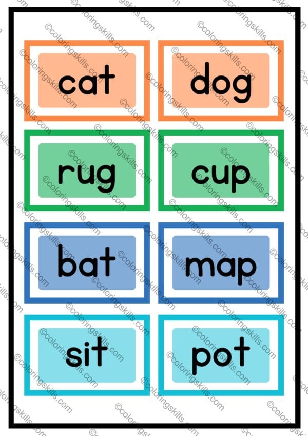 CVC Words Flashcards, Early Literacy, Reading Practice, Printable Flashcards, Editable PPT Flashcards, Preschool Learning, Kindergarten Reading, Phonics Practice, CVC Word List, Educational Resource, Learning Tool, Consonant Vowel Consonant, CVC Words, Flashcards, Learning, Early Literacy, Reading, Phonics, Preschool, Kindergarten, Education, Downloadable, Editable