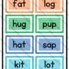 CVC Words Flashcards, Early Literacy, Reading Practice, Printable Flashcards, Editable PPT Flashcards, Preschool Learning, Kindergarten Reading, Phonics Practice, CVC Word List, Educational Resource, Learning Tool, Consonant Vowel Consonant, CVC Words, Flashcards, Learning, Early Literacy, Reading, Phonics, Preschool, Kindergarten, Education, Downloadable, Editable