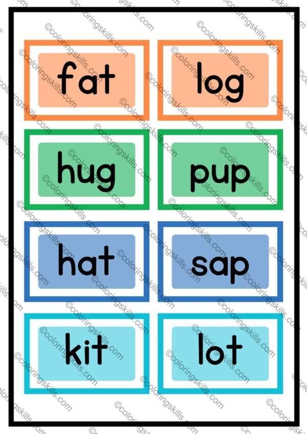 CVC Words Flashcards, Early Literacy, Reading Practice, Printable Flashcards, Editable PPT Flashcards, Preschool Learning, Kindergarten Reading, Phonics Practice, CVC Word List, Educational Resource, Learning Tool, Consonant Vowel Consonant, CVC Words, Flashcards, Learning, Early Literacy, Reading, Phonics, Preschool, Kindergarten, Education, Downloadable, Editable