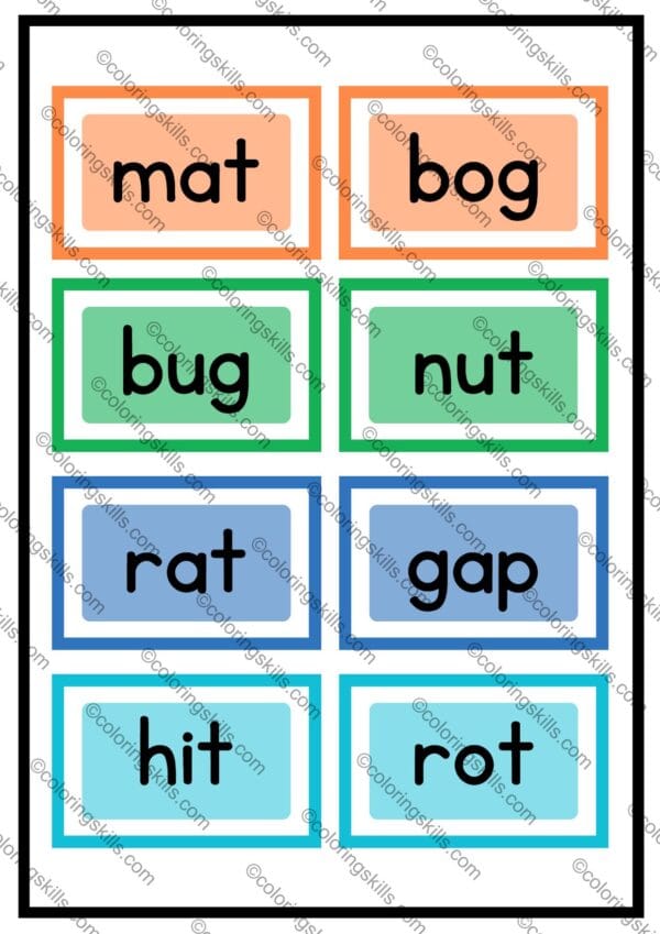 CVC Words Flashcards, Early Literacy, Reading Practice, Printable Flashcards, Editable PPT Flashcards, Preschool Learning, Kindergarten Reading, Phonics Practice, CVC Word List, Educational Resource, Learning Tool, Consonant Vowel Consonant, CVC Words, Flashcards, Learning, Early Literacy, Reading, Phonics, Preschool, Kindergarten, Education, Downloadable, Editable