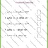 before and after number worksheets, kids math worksheets, printable number worksheets, before and after numbers, number sequencing worksheets, educational worksheets for kids, preschool math activities, early math learning resources, math skills for kids, children’s number worksheets