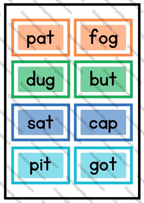 CVC Words Flashcards, Early Literacy, Reading Practice, Printable Flashcards, Editable PPT Flashcards, Preschool Learning, Kindergarten Reading, Phonics Practice, CVC Word List, Educational Resource, Learning Tool, Consonant Vowel Consonant, CVC Words, Flashcards, Learning, Early Literacy, Reading, Phonics, Preschool, Kindergarten, Education, Downloadable, Editable