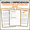 reading comprehension passages, reading comprehension for 3rd grade, 3rd grade reading materials, reading passages PDF, reading comprehension questions, homeschool reading resources, classroom reading activities, 3rd grade reading skills, language arts resources, reading activities for kids, reading comprehension exercises, improve reading skills, printable reading passages, child literacy worksheets, comprehension practice