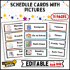 schedule cards with pictures, kids routine cards, classroom management tools, printable schedule cards, visual organization for kids, daily routine aids, educational resources, time management tools for children, customizable schedule cards, morning routine cards, bedtime schedule for kids, best schedule cards for teachers, schedule cards, kids routines, visual aids, educational tools, daily organization, printable resources, classroom activities, kids time management, teacher tools, morning routines