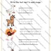 sight words, tracing worksheet, farm animals, early literacy, preschool, kindergarten, animal names, tracing practice, educational worksheet, early learning, download printable, child-friendly, fun learning, handwriting practice, literacy worksheet, homeschool, PDF, coloringskills