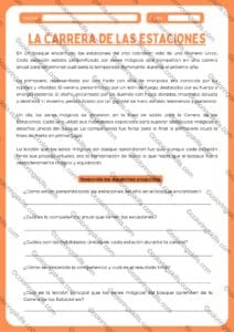 Spanish reading comprehension, Spanish reading passages, grades 6-12 Spanish reading, Spanish language learning, Spanish comprehension for high school, middle school Spanish reading, Spanish reading printable, Spanish vocabulary for teens, Spanish culture reading