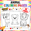 Animal Coloring Pages, Relaxing Animal Coloring Pages for Kids, Pre-K to 3rd Grade Coloring Sheets, Educational Animal Coloring Activities, Printable Animal Coloring Pages PDF, Fun Animal Coloring Pages for Children, Calming Coloring Pages for Kids, Wildlife Coloring Pages for Pre-K, A4 Animal Coloring Sheets, Creative Animal Coloring Activities