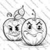 Apples Coloring Pages for Kids, Back-to-School Apple Activities, Autumn Apple Coloring Sheets, Educational Apple Coloring Pages for PreK-2nd Grade