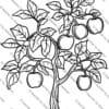 apple coloring pages for kids, fun fruit activity sheets, printable apple coloring pages, apple-themed coloring pages, fall apple coloring activities, educational apple coloring sheets, kids fruit coloring pages, apple coloring book PDF, A4 apple coloring pages, free printable apple coloring pages