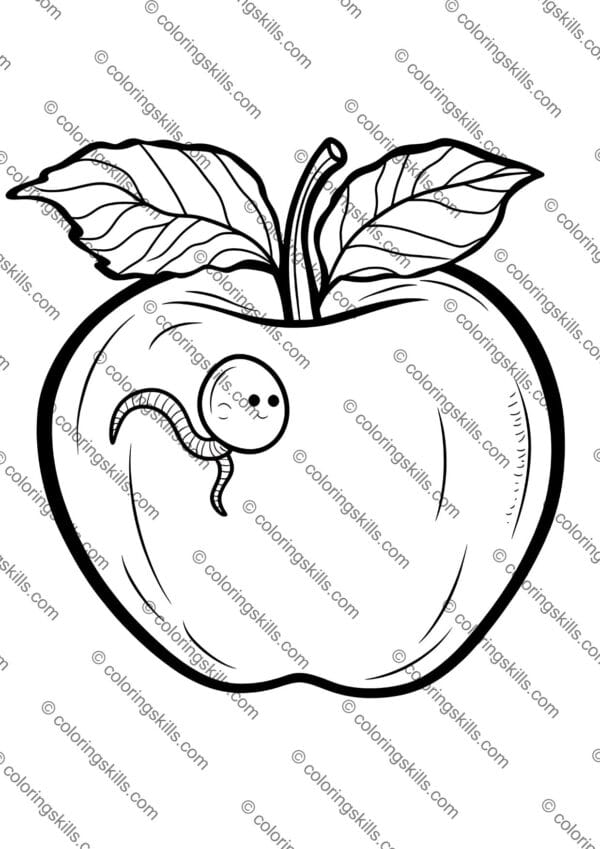 apples coloring pages, 150+ apples coloring pages printables, autumn apples coloring sheets, apple-themed autumn coloring pages, fall coloring activities, printable apple templates, coloring pages for kids, autumn crafts for children, educational coloring sheets, A4 PDF coloring pages