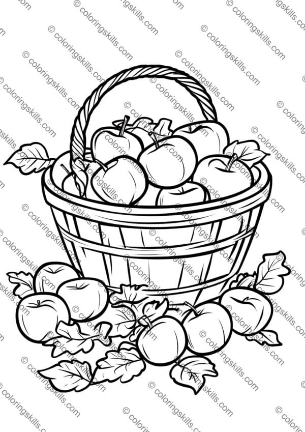 apples coloring pages, 150+ apples coloring pages printables, autumn apples coloring sheets, apple-themed autumn coloring pages, fall coloring activities, printable apple templates, coloring pages for kids, autumn crafts for children, educational coloring sheets, A4 PDF coloring pages