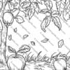 apples coloring pages, 150+ apples coloring pages printables, autumn apples coloring sheets, apple-themed autumn coloring pages, fall coloring activities, printable apple templates, coloring pages for kids, autumn crafts for children, educational coloring sheets, A4 PDF coloring pages