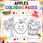 apples coloring pages, 150+ apples coloring pages printables, autumn apples coloring sheets, apple-themed autumn coloring pages, fall coloring activities, printable apple templates, coloring pages for kids, autumn crafts for children, educational coloring sheets, A4 PDF coloring pages