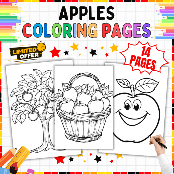 apple coloring pages, apple coloring pages for kids, fun fruit activity sheets, printable apple coloring pages, apple-themed coloring sheets, fruit coloring pages for kids, apple coloring book, fall apple coloring pages, apple orchard coloring pages, educational apple coloring pages, apple life cycle coloring pages, creative fruit art for kids, printable art for kids, apple coloring activities, kids fruit coloring sheets