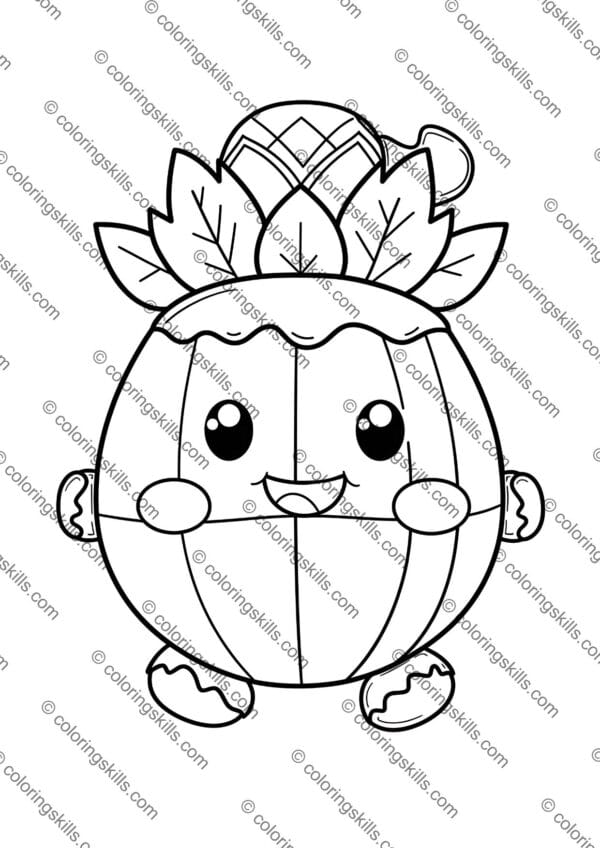 Acorn Coloring Pages Fall Themed Coloring Sheets for PreK-2nd Grade Autumn Art