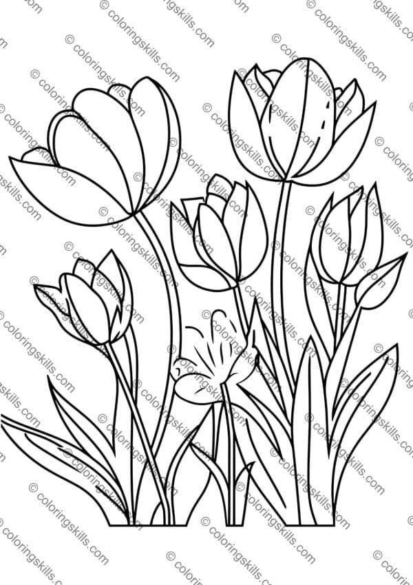 April Coloring Pages, 100 April Coloring Pages Printable for Kids, Spring Art Activity Sheets PDF, Printable April Coloring Pages for Kids, Spring Coloring Activity Sheets for Children