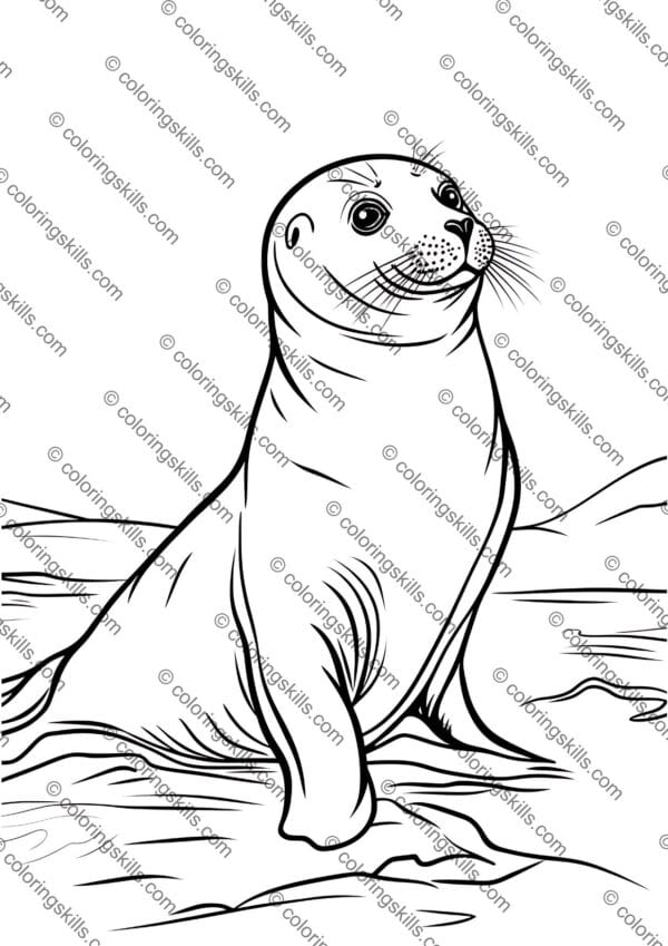 Arctic animals coloring pages, printable polar wildlife activity sheets, Arctic animals coloring book, polar animal coloring printables, winter animal coloring pages, Arctic animals worksheets for kids, educational Arctic printables, Arctic wildlife coloring sheets, fun Arctic animals activity, printable Arctic animals PDF