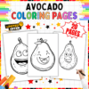 Avocado Coloring Page, Healthy Food Activity, Fruit Coloring Sheet, Printable Avocado Coloring, Kids Coloring Pages, Healthy Eating Worksheet, Fun Food Coloring, Avocado Printable PDF, Educational Coloring Page, Preschool Coloring Activity, Homeschool Art Resource, Nutrition Coloring Sheet, A4 Printable Coloring, Kindergarten Coloring Fun, Fruit and Vegetable Coloring Pages