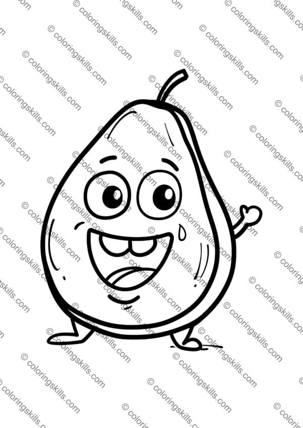 Avocado Coloring Page, Healthy Food Activity, Fruit Coloring Sheet, Printable Avocado Coloring, Kids Coloring Pages, Healthy Eating Worksheet, Fun Food Coloring, Avocado Printable PDF, Educational Coloring Page, Preschool Coloring Activity, Homeschool Art Resource, Nutrition Coloring Sheet, A4 Printable Coloring, Kindergarten Coloring Fun, Fruit and Vegetable Coloring Pages