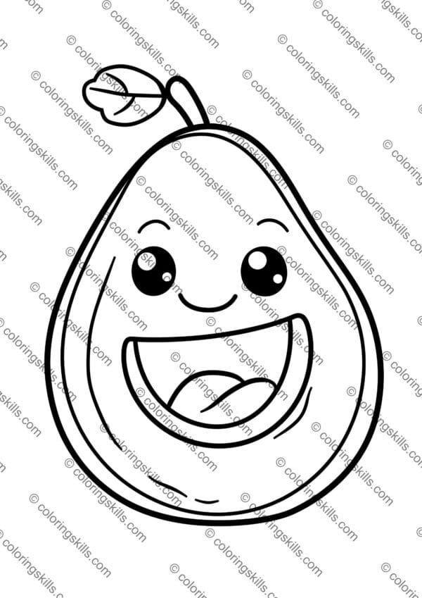 Avocado Coloring Page, Healthy Food Activity, Fruit Coloring Sheet, Printable Avocado Coloring, Kids Coloring Pages, Healthy Eating Worksheet, Fun Food Coloring, Avocado Printable PDF, Educational Coloring Page, Preschool Coloring Activity, Homeschool Art Resource, Nutrition Coloring Sheet, A4 Printable Coloring, Kindergarten Coloring Fun, Fruit and Vegetable Coloring Pages