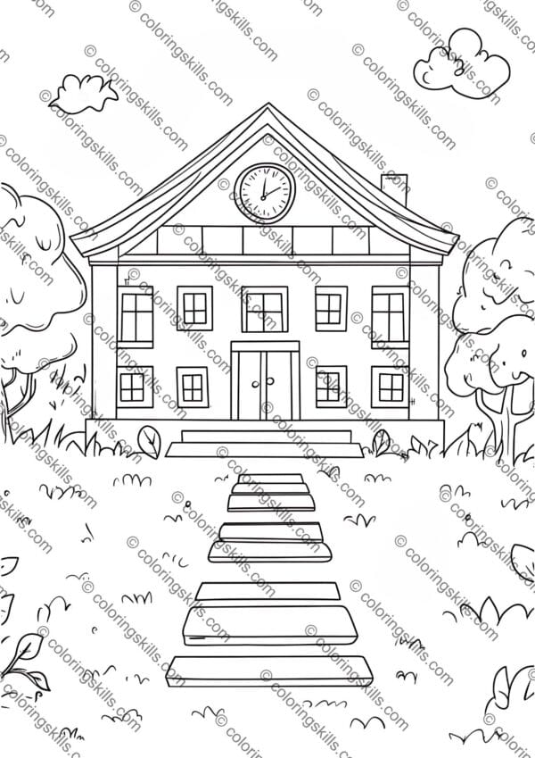 Back to School Coloring Pages, First Day of School Activities, Fun Worksheets, School Coloring Sheets, Printable Coloring Pages for Kids, Kindergarten Back to School Printables, Classroom Icebreaker Activities, Preschool Learning Worksheets, Educational Coloring Pages, First Week of School Activities