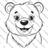 Bear Coloring Pages, Cute Bear Coloring Sheets, Realistic Bear Printables, Cartoon Bear Coloring Pages, Printable Bear Coloring Sheets, Bear Coloring Pages for Kids, Fun Bear Coloring Activities, Bear Art Printables, PDF Bear Coloring Pages, Wildlife Bear Coloring Sheets, Adorable Bear Printables, Grizzly Bear Coloring Pages, Polar Bear Coloring Sheets, Baby Bear Coloring Pages, Educational Bear Coloring Activities