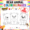 Bear Coloring Pages, Cute Bear Coloring Sheets, Realistic Bear Printables, Cartoon Bear Coloring Pages, Printable Bear Coloring Sheets, Bear Coloring Pages for Kids, Fun Bear Coloring Activities, Bear Art Printables, PDF Bear Coloring Pages, Wildlife Bear Coloring Sheets, Adorable Bear Printables, Grizzly Bear Coloring Pages, Polar Bear Coloring Sheets, Baby Bear Coloring Pages, Educational Bear Coloring Activities