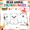 Bear Coloring Pages, Woodland Animal Coloring Sheets, Fun Printable Activities, Forest Animal Coloring Pages, Bear Printables for Kids, Grizzly Bear Coloring Sheets, Teddy Bear Coloring Pages, Wildlife Coloring Book, Black Bear Coloring Pages, Polar Bear Coloring Printables, Cute Bear Coloring Sheets, Realistic Bear Coloring Pages, Preschool Animal Activities, Educational Bear Printables, PDF Bear Coloring Pages, A4 Animal Coloring Sheets