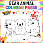 Bear Coloring Pages, Woodland Animal Coloring Sheets, Fun Printable Activities, Forest Animal Coloring Pages, Bear Printables for Kids, Grizzly Bear Coloring Sheets, Teddy Bear Coloring Pages, Wildlife Coloring Book, Black Bear Coloring Pages, Polar Bear Coloring Printables, Cute Bear Coloring Sheets, Realistic Bear Coloring Pages, Preschool Animal Activities, Educational Bear Printables, PDF Bear Coloring Pages, A4 Animal Coloring Sheets