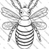 Bee Coloring Pages, Spring and Summer Activity, Insect Coloring Sheets, Printable Bee Coloring Pages, Bumblebee Coloring Pages, Pollinator Activity Sheets, Honeybee Coloring Pages, Fun Bug Worksheets, Kids Coloring Printables, Bee and Flower Coloring Pages, Beehive Coloring Sheets, Educational Insect Coloring Pages, Nature-Themed Coloring Pages, PDF Bee Coloring Printables, A4 Bee Coloring Pages