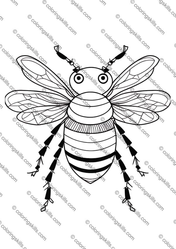 Bee Coloring Pages, Spring and Summer Activity, Insect Coloring Sheets, Printable Bee Coloring Pages, Bumblebee Coloring Pages, Pollinator Activity Sheets, Honeybee Coloring Pages, Fun Bug Worksheets, Kids Coloring Printables, Bee and Flower Coloring Pages, Beehive Coloring Sheets, Educational Insect Coloring Pages, Nature-Themed Coloring Pages, PDF Bee Coloring Printables, A4 Bee Coloring Pages