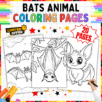 Bat coloring pages, nocturnal animals coloring sheets, fun science activity for kids, printable bat worksheets, bat life cycle coloring, educational bat printables, wildlife coloring pages, flying mammals coloring book, STEM bat activity, bat-themed learning resource