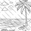 Beach Coloring Pages, Summer Activity for Kids, Printable Coloring Sheets, Ocean Theme Coloring Pages, Fun Summer Printables, Sea Life Coloring Pages, Beach Day Activity, Kids Beach Printables, Sandcastle Coloring Pages, Tropical Coloring Sheets, Marine Life Coloring Pages, Seashell Coloring Pages, Summer Art for Kids, Creative Beach Activities, Printable Beach Crafts